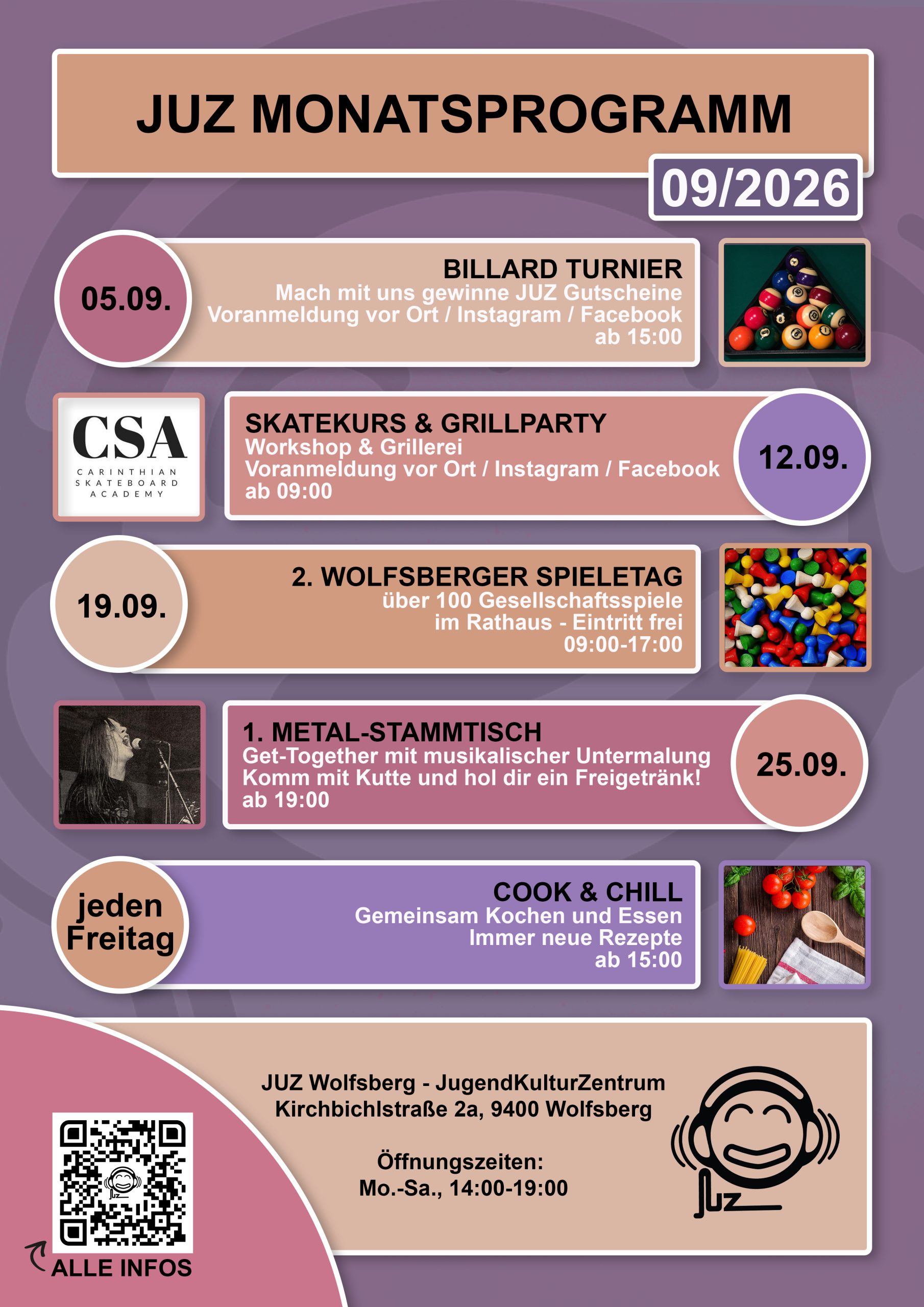 Monatsprogramm